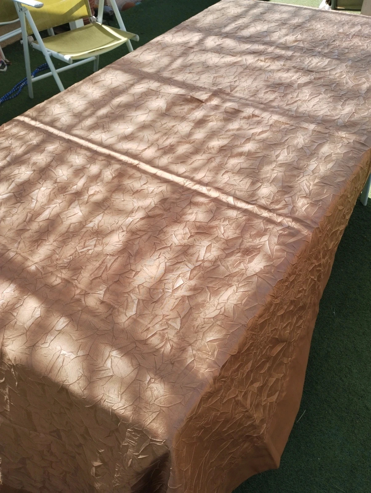 Dikke gouden tafelkleed 250*150cm – photo 5